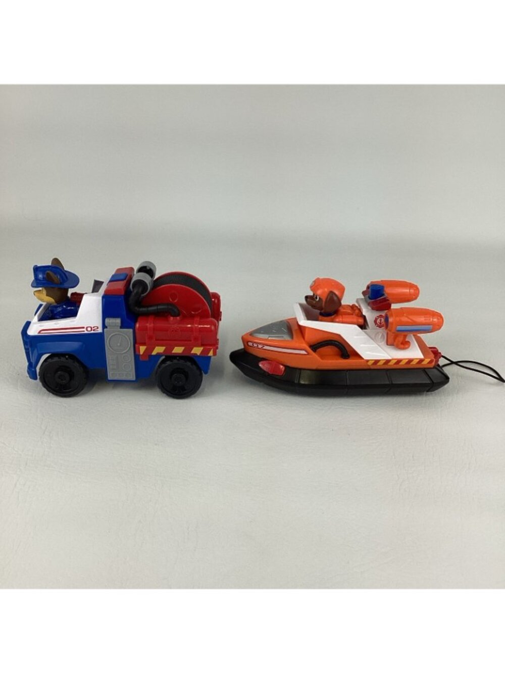 Paw Patrol Fire Rescue Chase Police Cruiser Zuma Boat Vehicles Spin Master - Picture 4 of 8